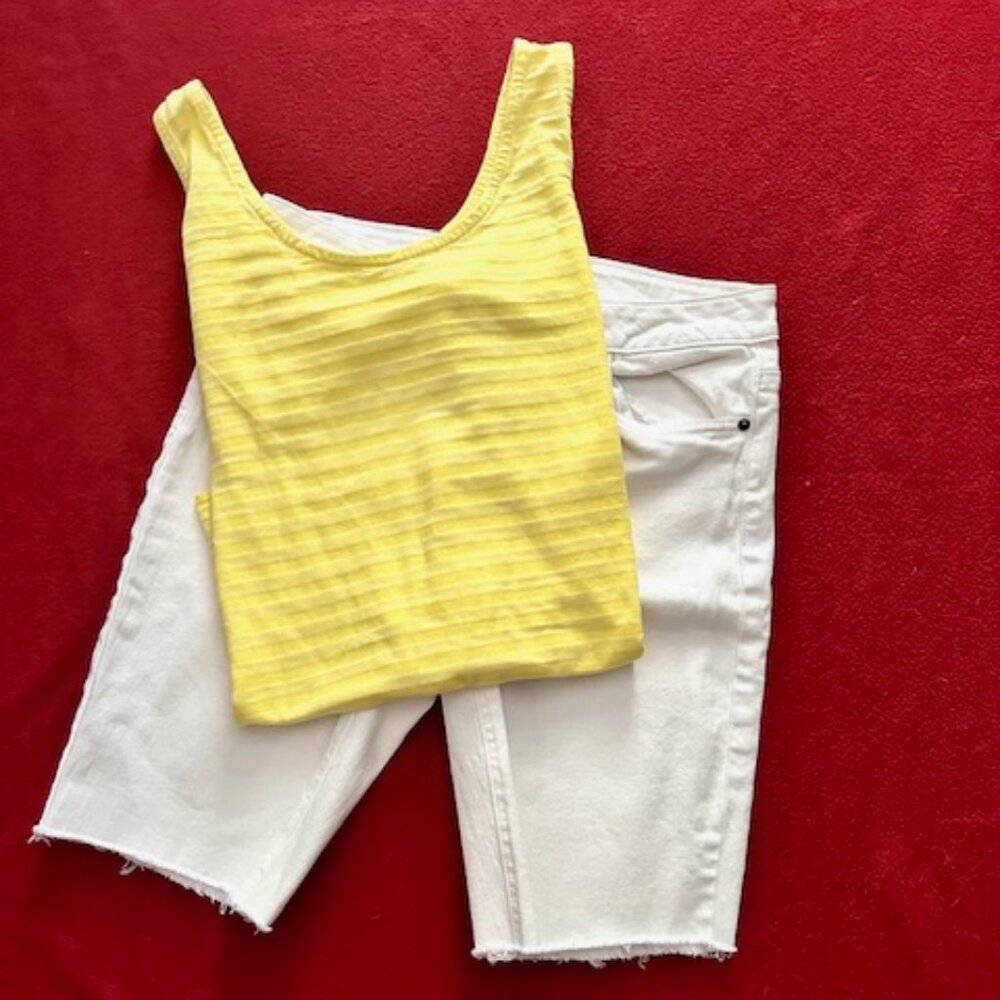 CP Shades Yellow Tank Top - Loose Fit - Sz M
